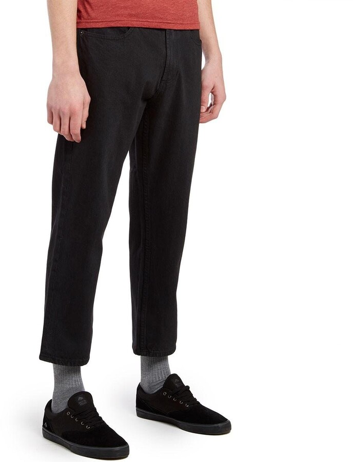 Obey Men's Bender 90's Overdye Flooded Denim Jean - ShopStyle