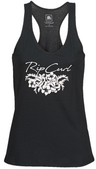 Rip Curl BEACH VIBES SINGLET women's Vest top in Black