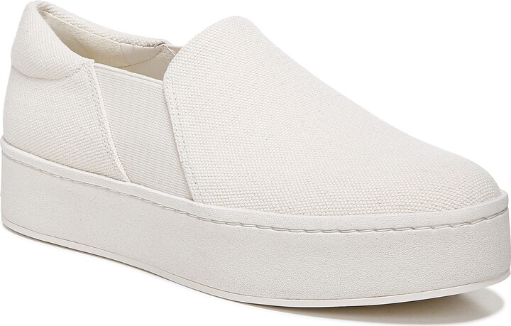 benfield leather platform sneaker