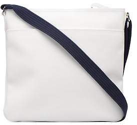 Lacoste New Women's Flat Crossover Bag In White
