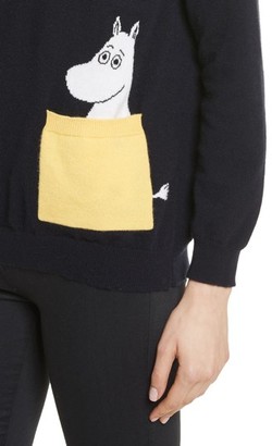 Chinti and Parker Moomin Pocket Cashmere Sweater