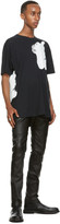 Thumbnail for your product : Ann Demeulemeester Black Leather Trousers