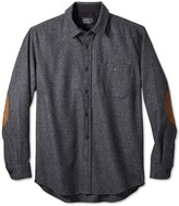 Thumbnail for your product : Pendleton Men's Solid Trail Shirt with Faux-Suede Elbow Patches