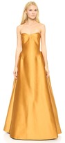 Thumbnail for your product : Zac Posen Stretch Duchesse Strapless Gown