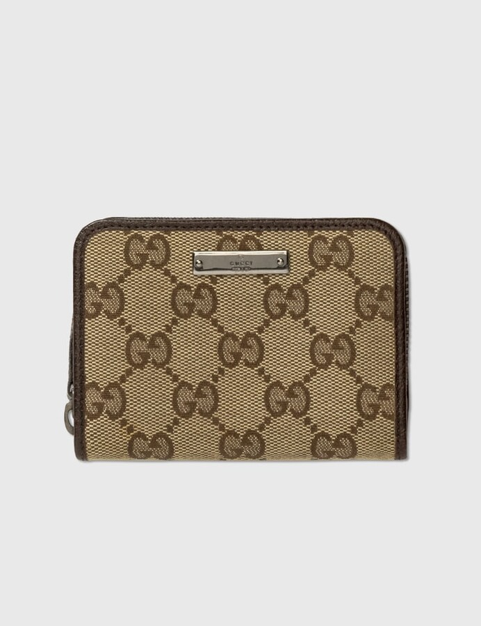 Gucci Wallet Microguccissima Brown Leather with ID window