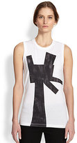 Thumbnail for your product : Acne Studios Bye CM Flower Abstract Cotton Muscle Tee