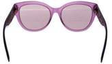 Thumbnail for your product : Versace Tinted Grommet Sunglasses