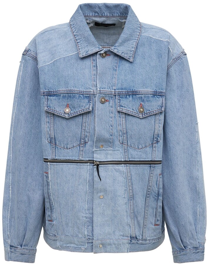 Side Zip Denim Jacket | Shop the world's largest collection of 