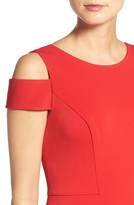 Thumbnail for your product : Vince Camuto Women's Cold Shoulder Crepe Sheath Dress
