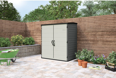 Suncast Resin 70.5 in. W x 44.25 in. D Extra Large Vertical Shed