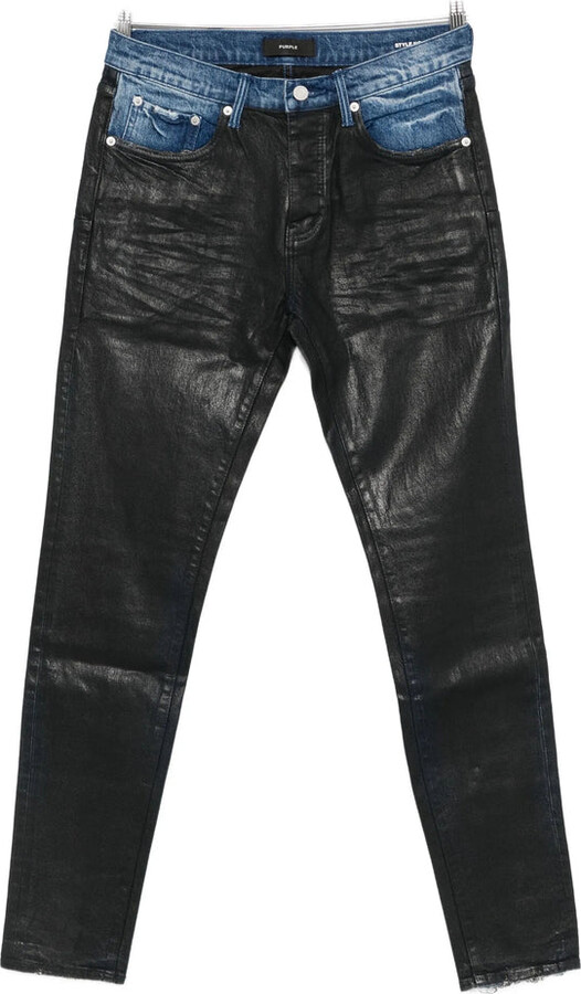 Purple Brand Denim Black Blue