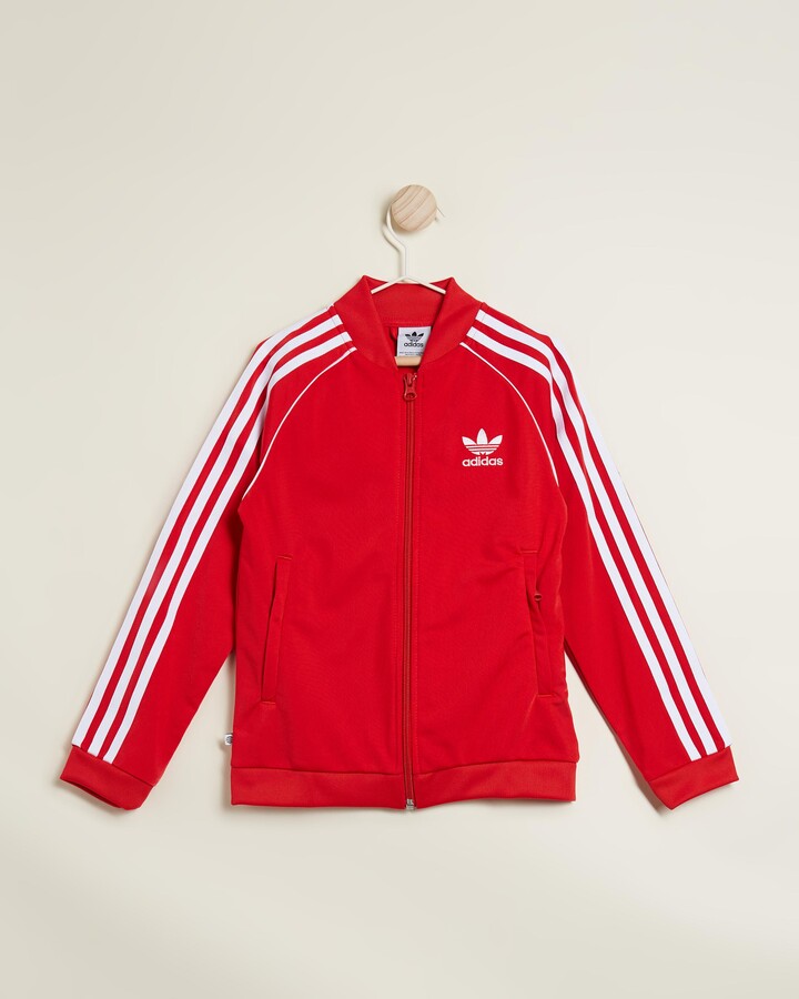 adidas red jackets