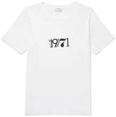 Thumbnail for your product : Saint Laurent Printed Cotton-Jersey T-Shirt