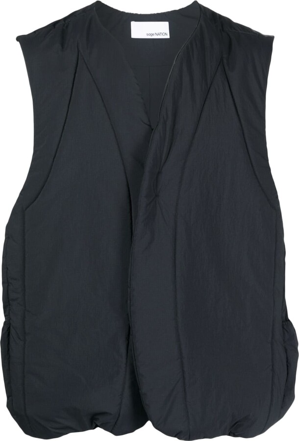 トップス SAGE NATION BODY GILET SAND M/L SAGE NATION】 BODY GILET – ONENESS ONLINE STORE