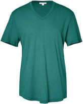 Thumbnail for your product : James Perse Plume Short Sleeve V-Neck Cotton T-Shirt