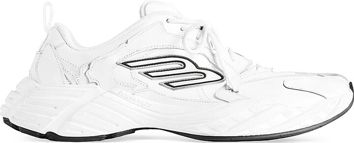 Balenciaga Men's Monday Shoes - White - Size 6