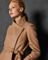 Thumbnail for your product : Ted Baker SANDRAL Long wool wrap coat