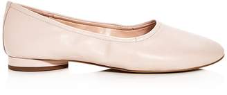 AVEC LES FILLES Myrina Leather Ballet Flats