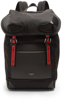 Givenchy Canvas and leather backpack