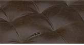 Thumbnail for your product : Scott Large Round Ottoman, Vintage Brown Premium Leather