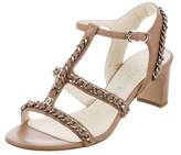 Thumbnail for your product : Chanel CC Chain-Link Sandals