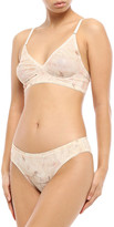 Thumbnail for your product : Stella McCartney Juliet Skipping Floral-print Tulle Mid-rise Briefs