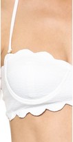 Thumbnail for your product : Marysia Swim Underwire Scallop Bandeau Bikini Top