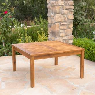 Loon Peak Waurika Outdoor Wood Coffee Table