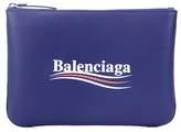 Balenciaga Everyday leather pouch 