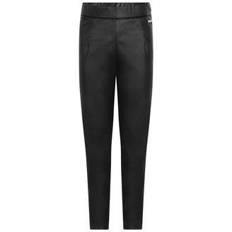 GUESS GuessGirls Black Faux Leather Trousers