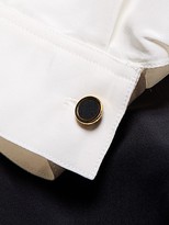 Thumbnail for your product : Carolina Herrera Icon Contrast Silk Trench Dress
