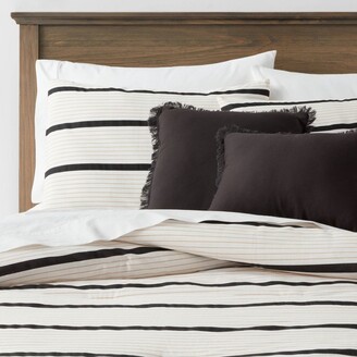 Threshold 5pc Modern Stripe Comforter Set Off-White - ShopStyle Duvet Cover