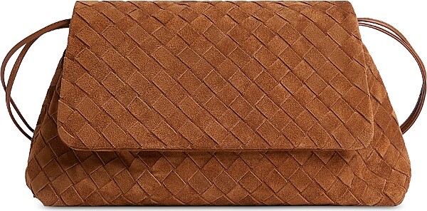 Bottega Veneta Giorno Intrecciato Suede Dustbag