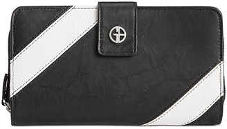 Giani Bernini Striped All-In-One Wallet, Created for Macy's