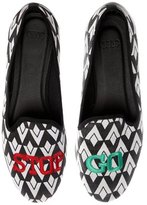 Thumbnail for your product : ASOS LEAVE IT TO ME Slipper Ballet Flats