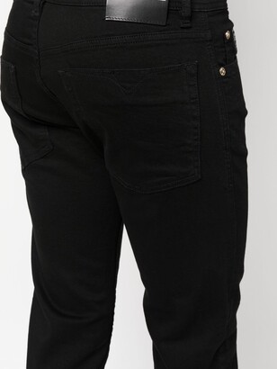 Versace Jeans Couture Low-Rise Dark Wash Jeans