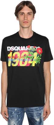 DSQUARED2 Printed Cotton Jersey T-shirt