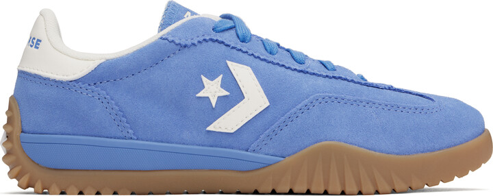 Converse Blue Run Star Trainer Low Top Sneakers