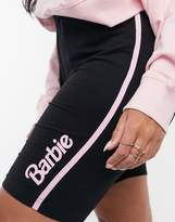 Thumbnail for your product : ASOS DESIGN Curve Barbie jersey legging short