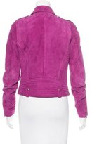 Thumbnail for your product : Barbara Bui Suede Biker Jacket