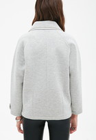 Thumbnail for your product : Forever 21 Scuba Knit Moto Jacket