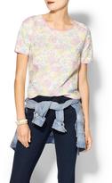 Thumbnail for your product : JOA Flower Embroidered Tee