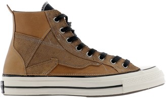 leather patchwork chuck 70 high top