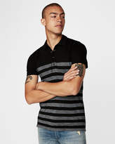 Thumbnail for your product : Express Striped Supersoft Jersey Polo