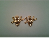 Thumbnail for your product : Yves Saint Laurent 2263 YVES SAINT LAURENT Gold Gold plated Earrings
