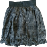 Thumbnail for your product : Sandro Black Silk Skirt
