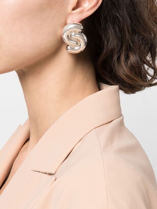 Uncommon Matters Tropos double-curve earrings