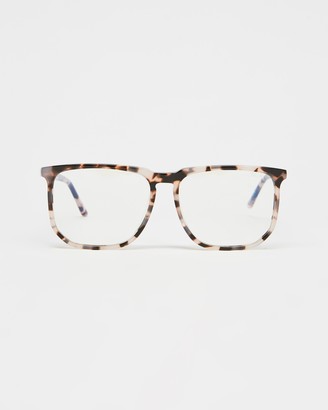 Quay Women's Brown Blue Light Lenses - Stranger - Size One Size at The Iconic