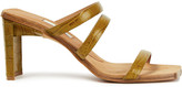Thumbnail for your product : Miista Joanne Croc-effect Leather Mules
