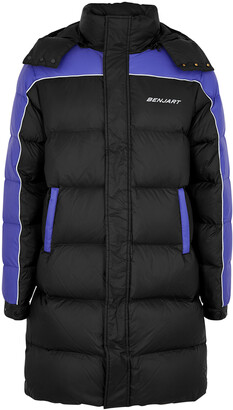 Benjart Racer black quilted shell jacket - ShopStyle